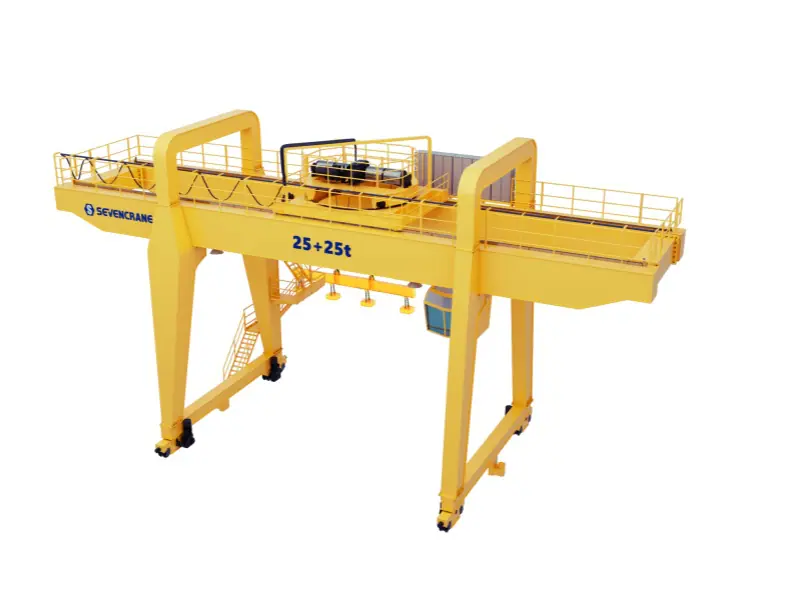Double Girder Gantry Crane - Reasonable Layout - SEVENCRANE