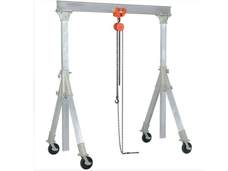 Aluminum Gantry Crane with Single Structure SEVENCRANE