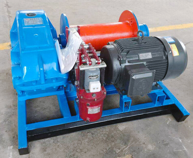 Working principle of electric winch SEVENCRANE
