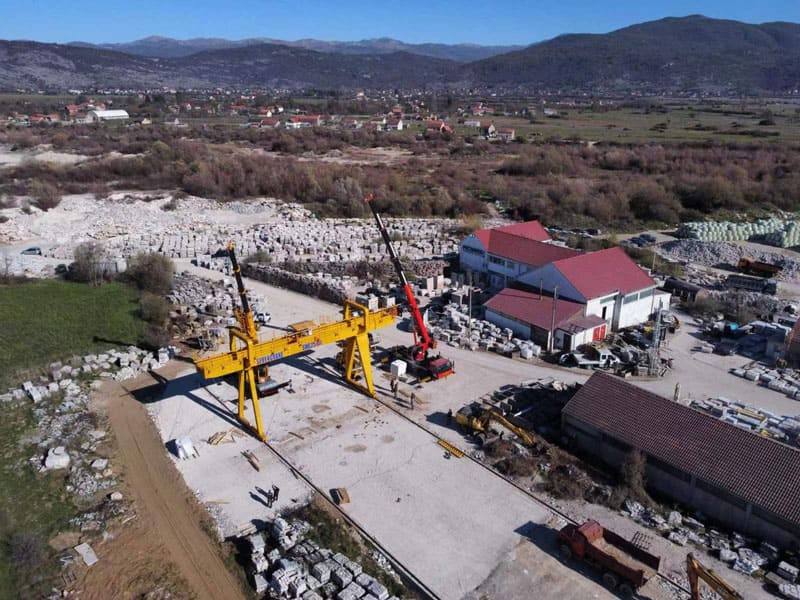Montenegro-gantry-crane-price